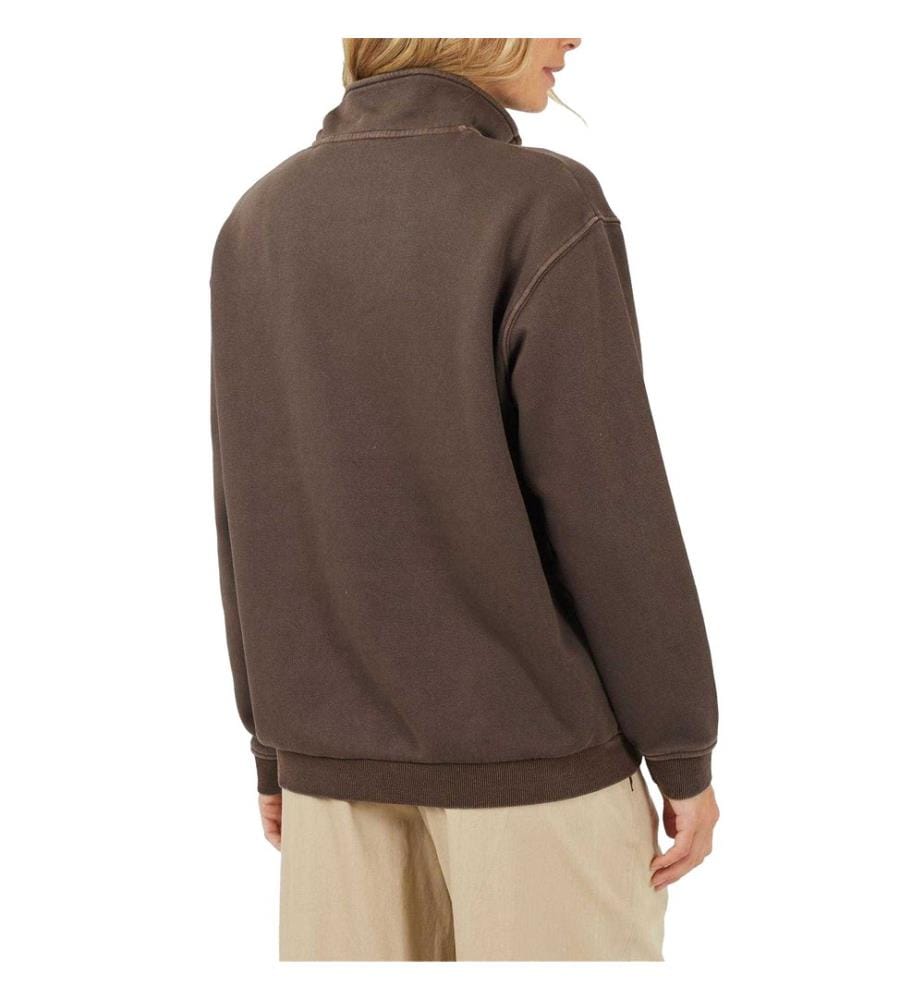 Brave Soul - Sweatshirt für Damen, Weiter Stehkragen