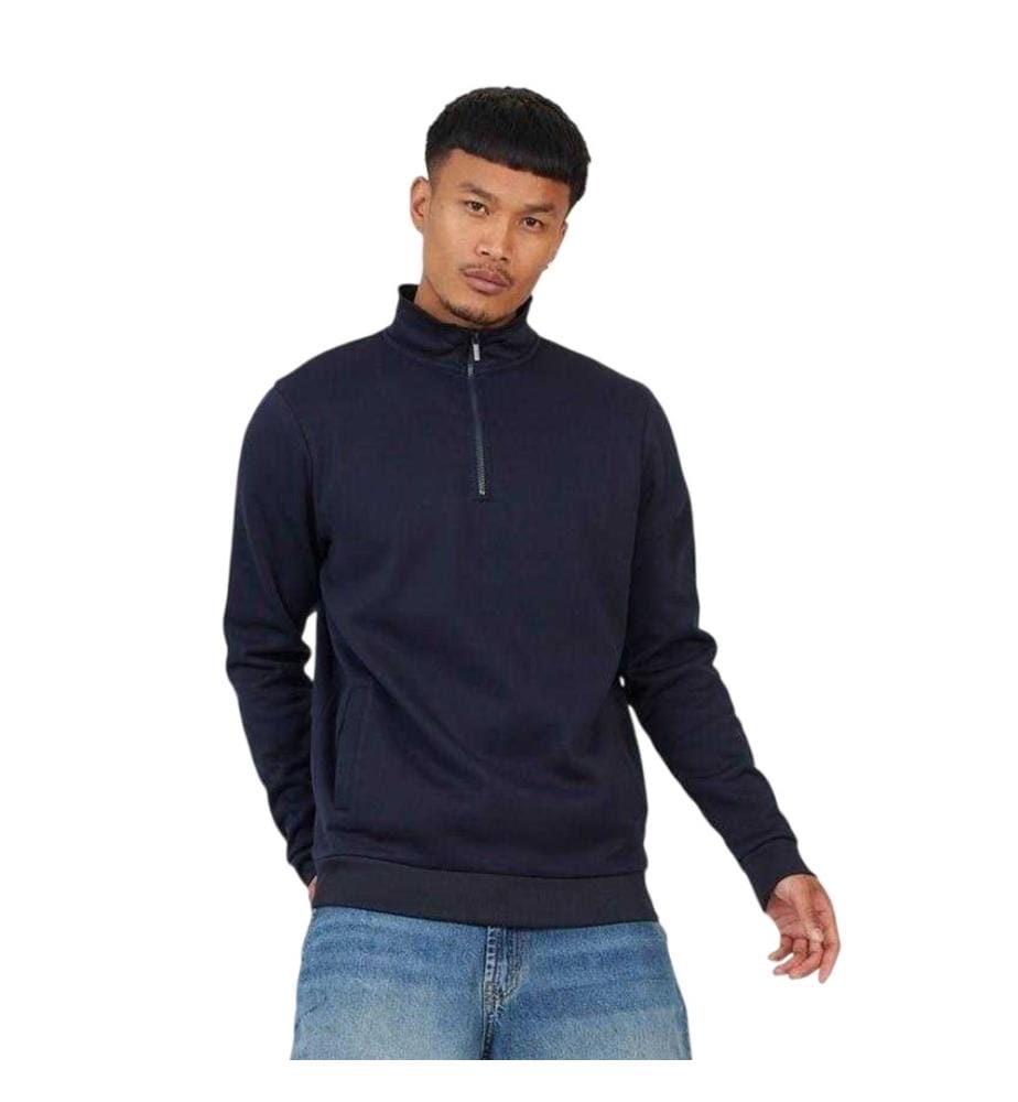 Brave Soul - Sweatshirt für Herren, Weiter Stehkragen