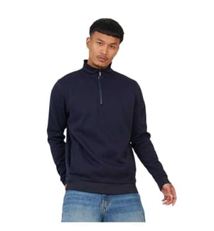 Brave Soul - Sweatshirt für Herren, Weiter Stehkragen