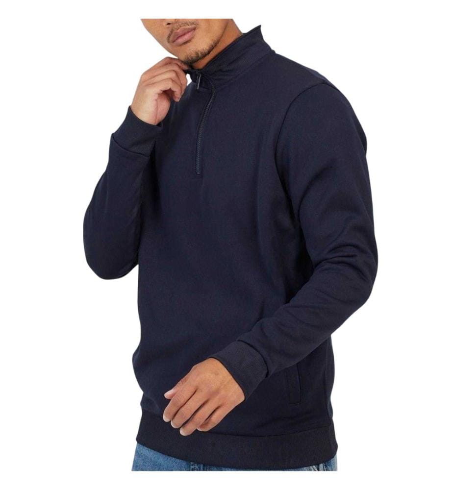 Brave Soul - Sweatshirt für Herren, Weiter Stehkragen