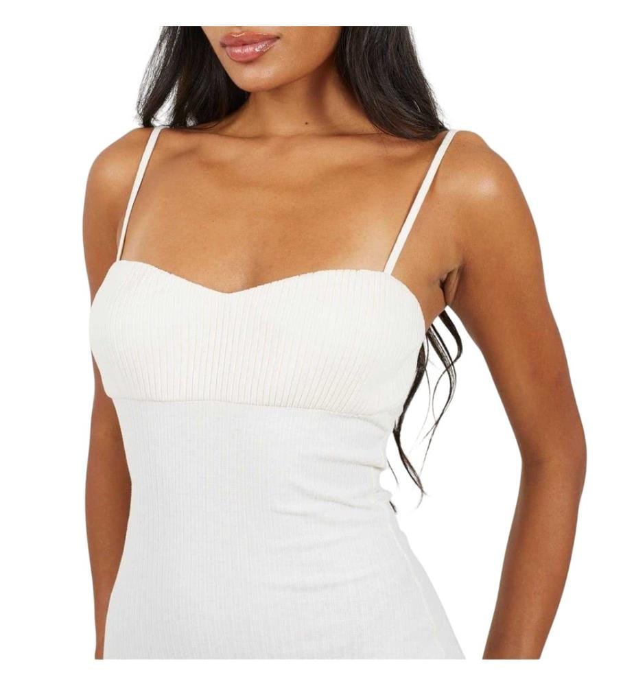Brave Soul - Minikleid für Damen, Herzausschnitt, Ärmellos