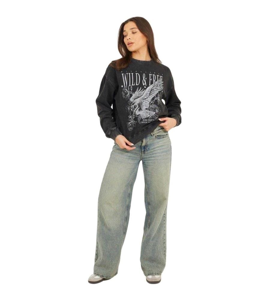 Brave Soul - "Wild & Free" Sweatshirt für Damen
