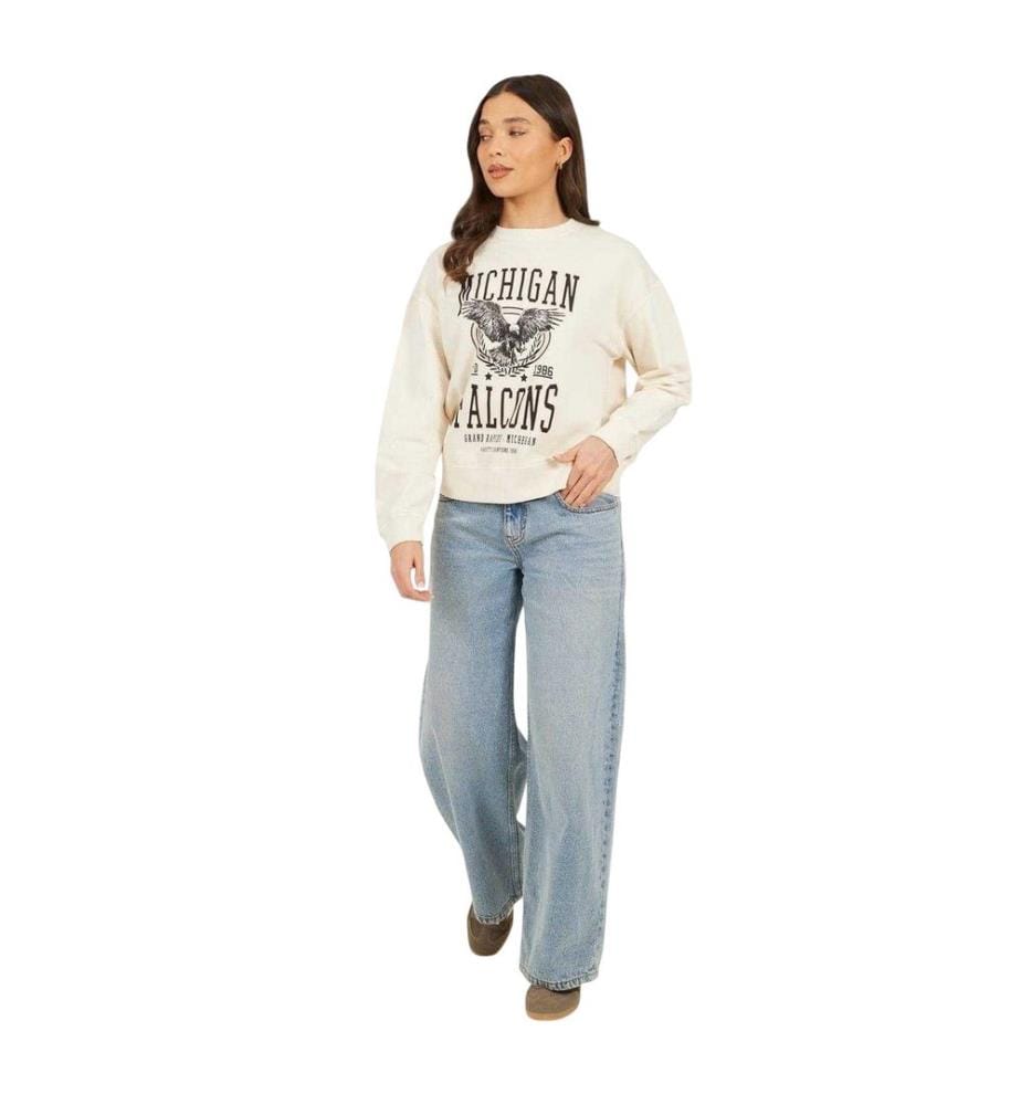 Brave Soul - "Wild & Free" Sweatshirt für Damen