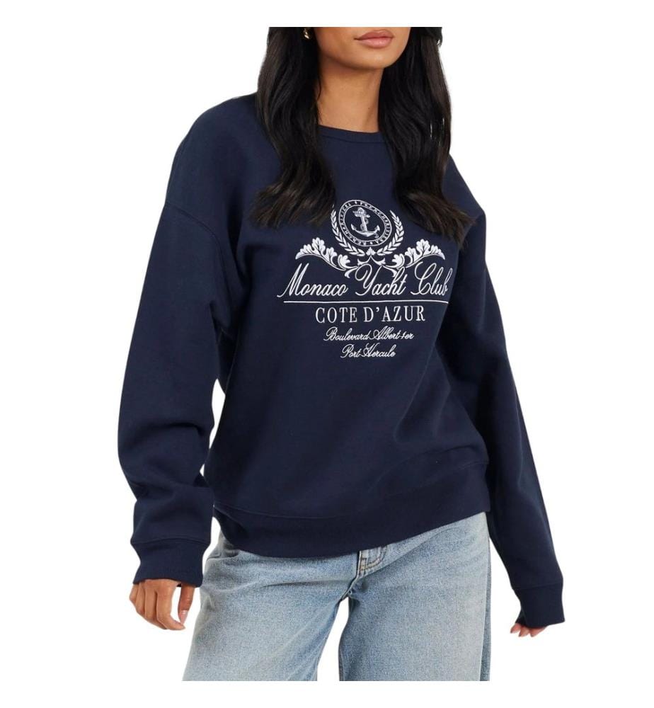 Brave Soul - Sweat MONACO YACHT CLUB - Femme
