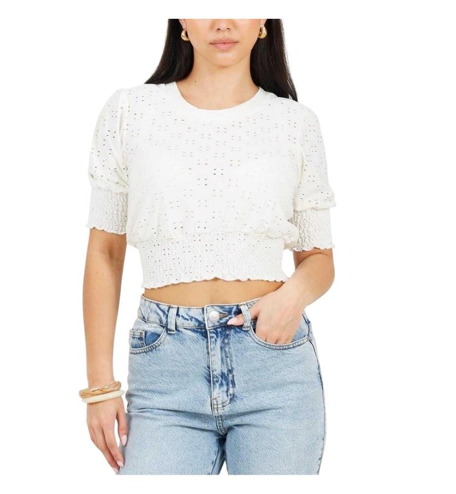 Brave Soul Top Arricciato Donna