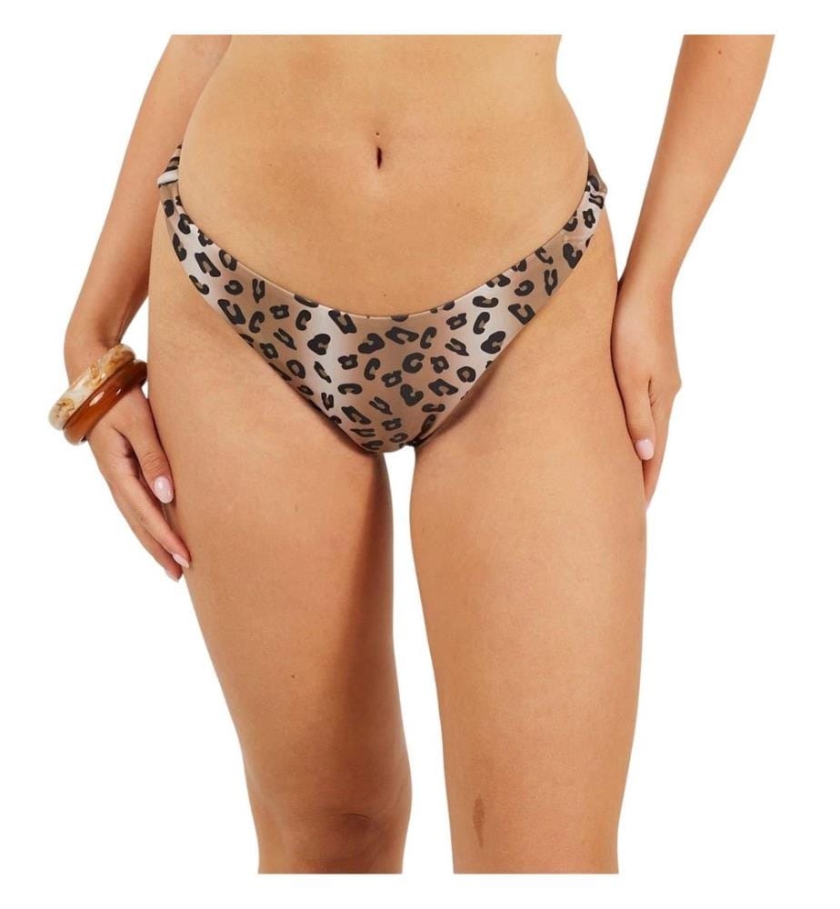 Brave Soul Slip Bikini Leopardato Reversibile Donna