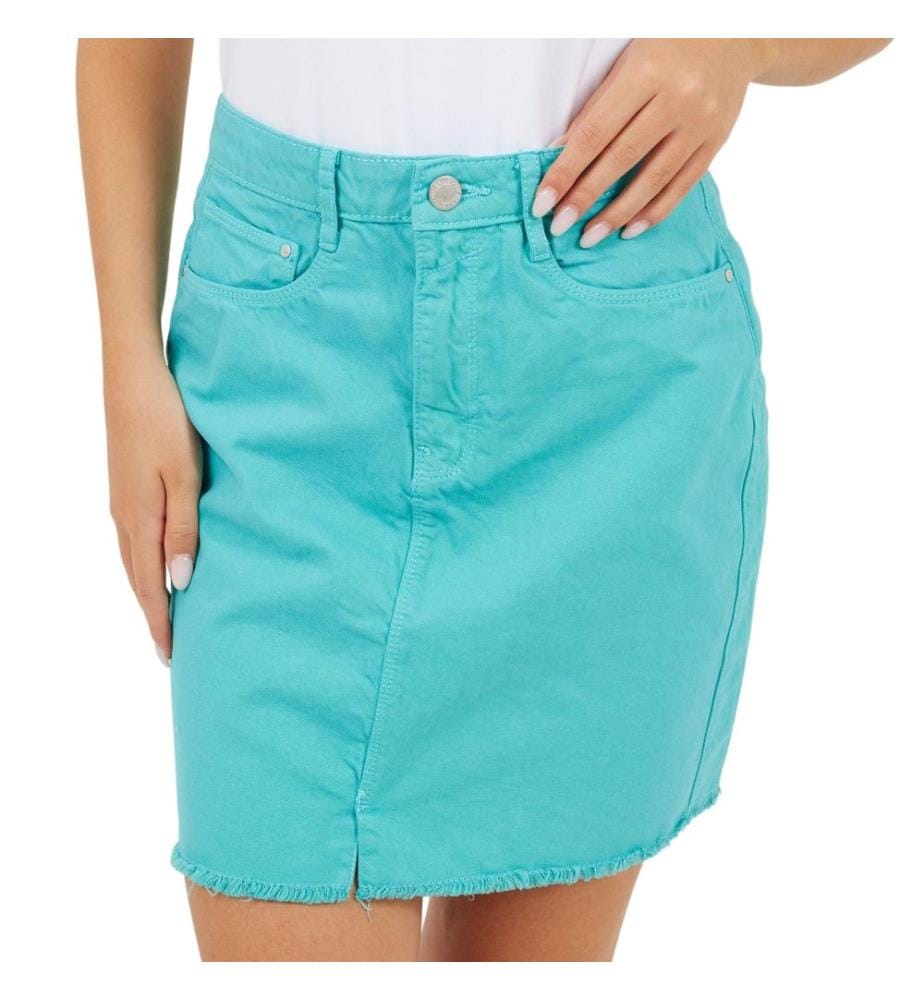 Brave Soul - Minirock für Damen, Denim