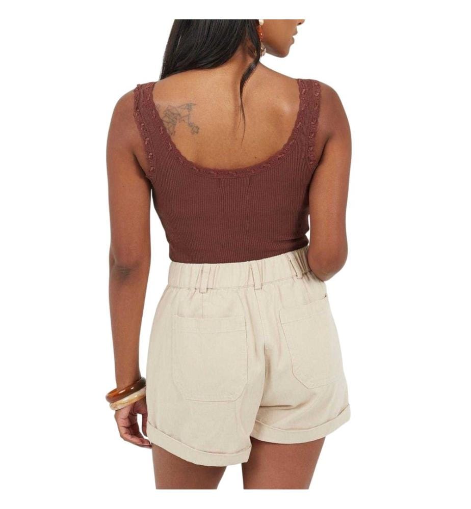 Brave Soul - Bodysuit für Damen, gerippt