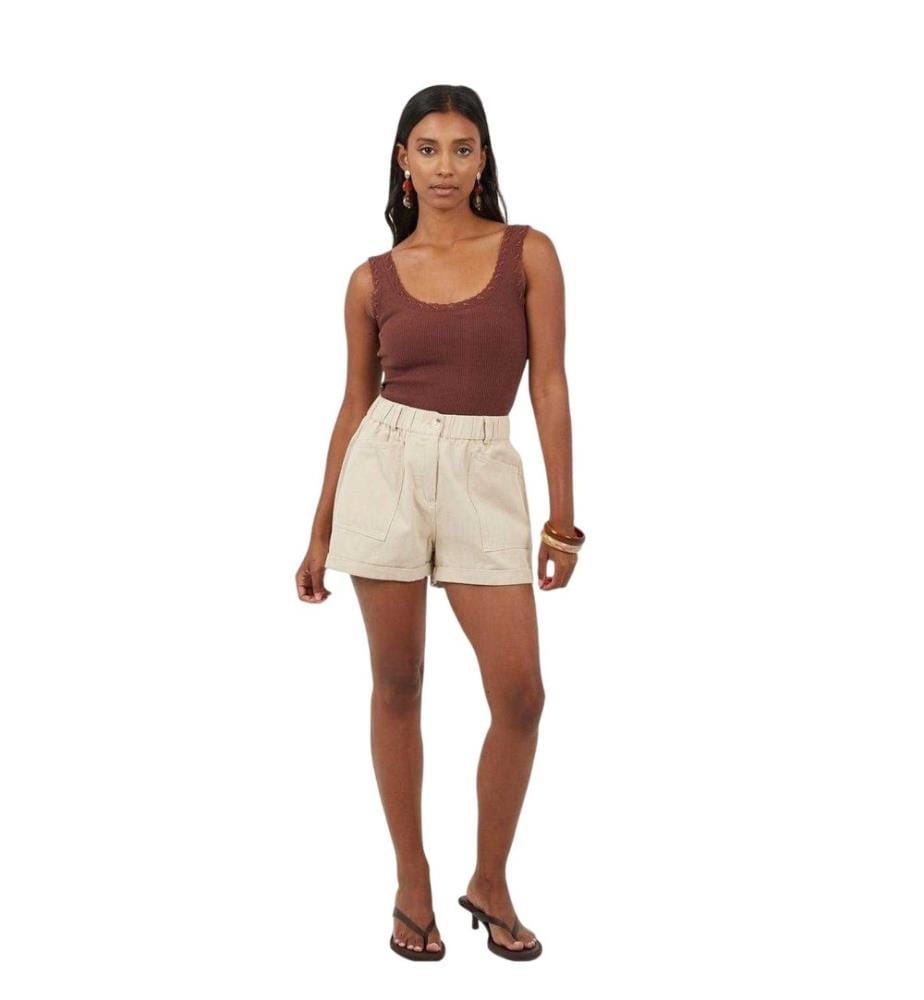 Brave Soul - Bodysuit für Damen, gerippt