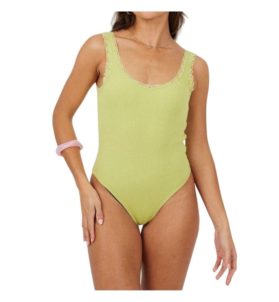 Brave Soul - Bodysuit für Damen, gerippt