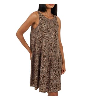 Brave Soul - Minikleid für Damen, V-Ausschnitt, Ärmellos