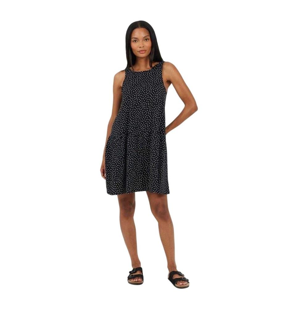 Brave Soul - Minikleid für Damen, V-Ausschnitt, Ärmellos