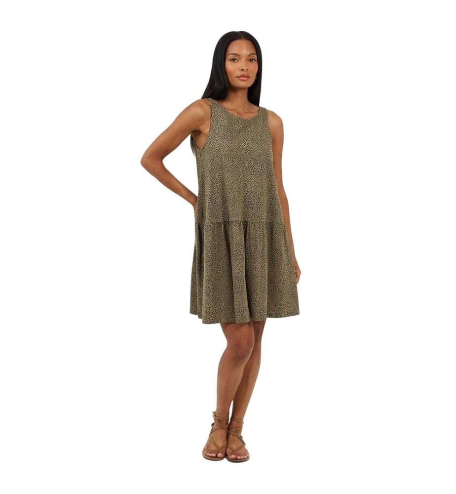 Brave Soul - Minikleid für Damen, V-Ausschnitt, Ärmellos