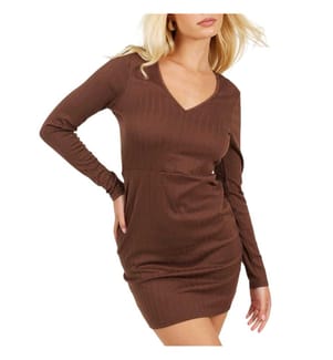 Brave Soul - Minikleid für Damen, Langärmlig
