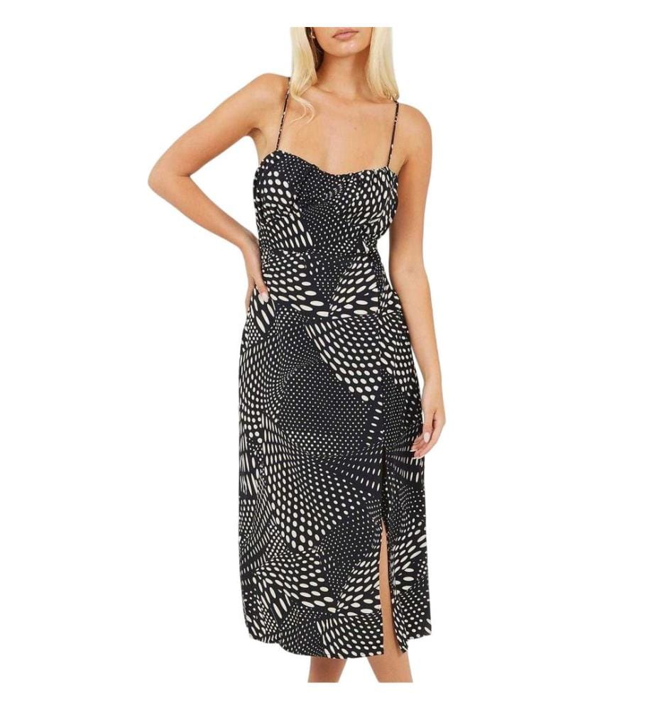 Brave Soul - Midikleid für Damen, Herzausschnitt