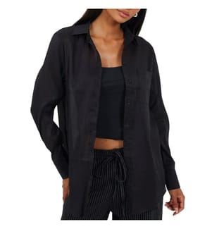 Brave Soul Camicia Collare Manica Lunga Donna