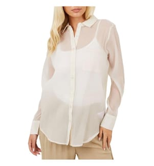 Brave Soul Camicia Collare Manica Lunga Donna