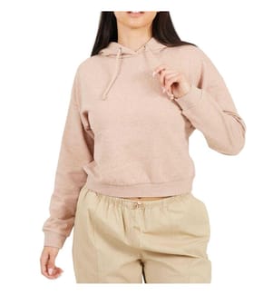 Brave Soul Womens/Ladies Crop Hoodie