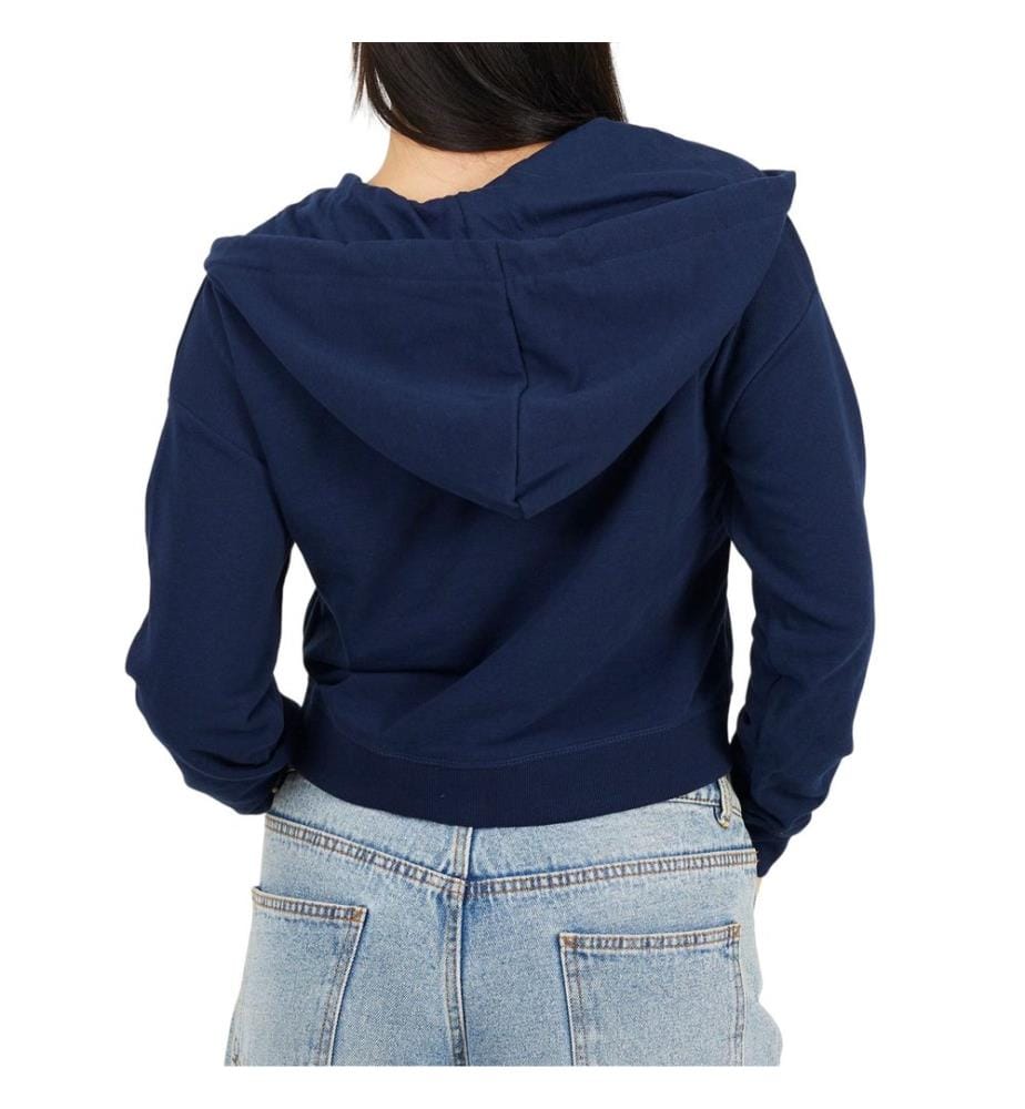 Brave Soul Felpa con Cappuccio e Zip Intera Donna