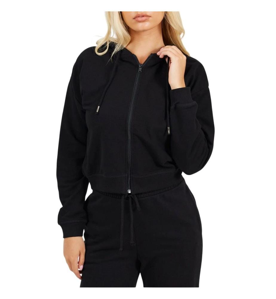 Brave Soul Felpa con Cappuccio e Zip Intera Donna