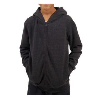 Brave Soul - Hoodie mit durchgehendem Reissverschluss für Jungen, Gerippter Ärmelaufschlag