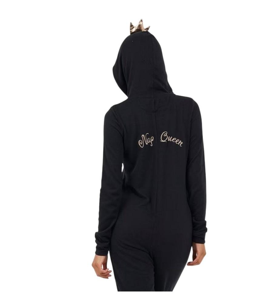 Brave Soul - Combinaison de nuit manches longues motif/style lettrage - Femme