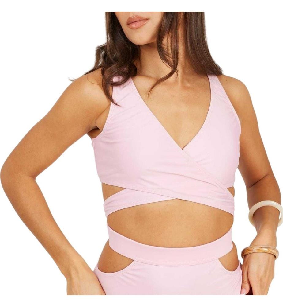 Brave Soul - Bikini Oberteil für Damen, Wickelfront