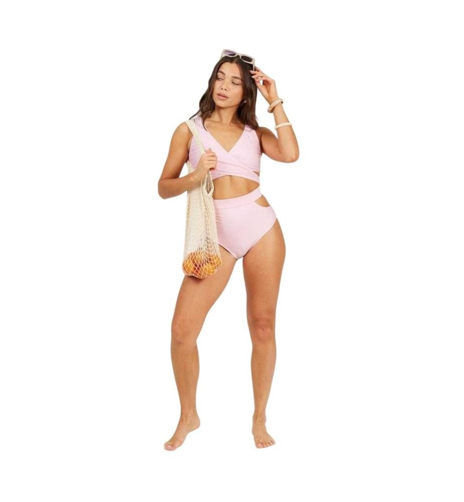 Brave Soul - Bikini Oberteil für Damen, Wickelfront