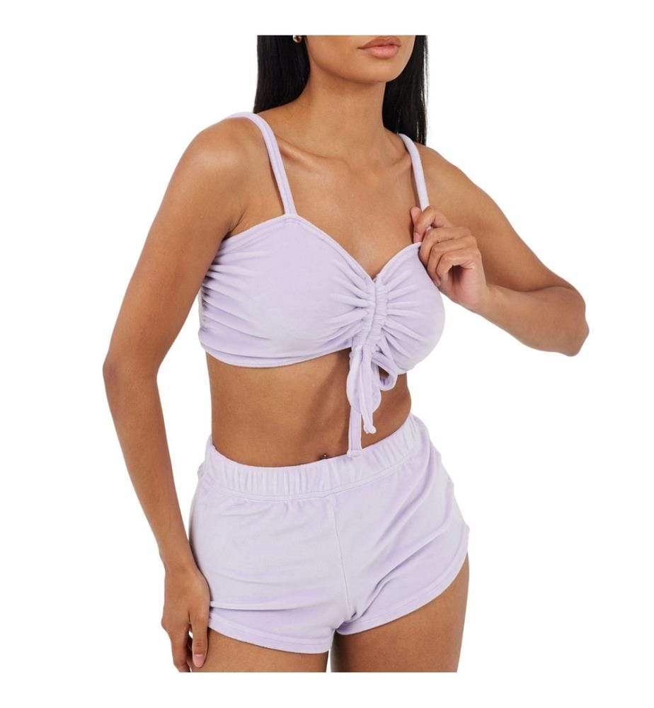 Brave Soul - Loungewear Set für Damen, V-Ausschnitt, Ärmellos