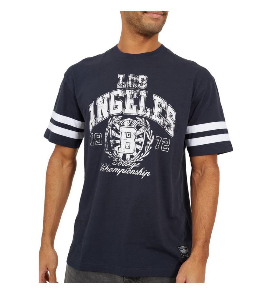 Brave Soul - T-Shirt für Herren, Rundhalsausschnitt, leger