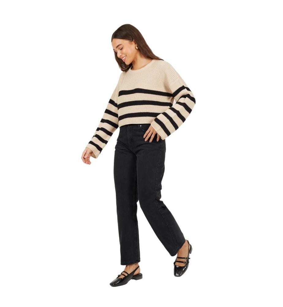 Brave Soul - Pullover für Damen, kurz geschnitten