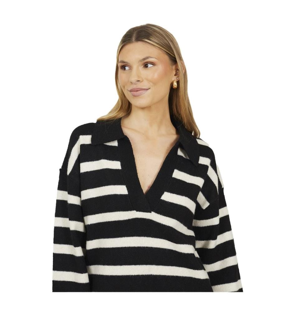 Brave Soul - Pullover für Damen, V-Ausschnitt