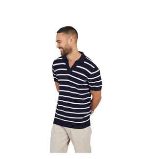 Brave Soul - Poloshirt für Herren, Offener Kragen, kurzärmlig