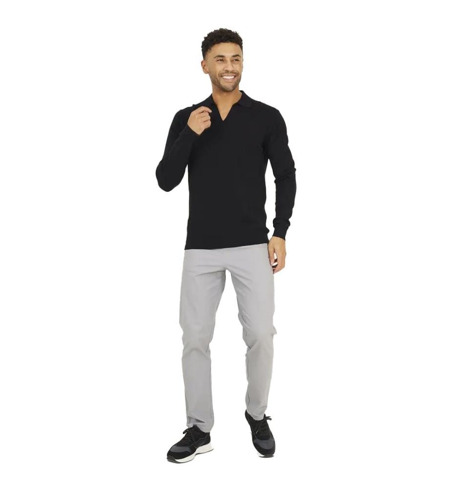 Brave Soul - Poloshirt für Herren, Langärmlig