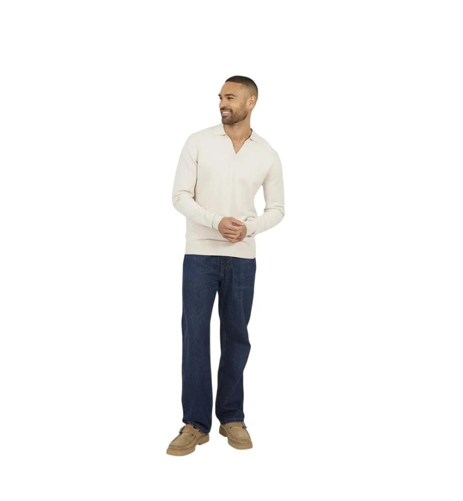 Brave Soul - Poloshirt für Herren, Langärmlig