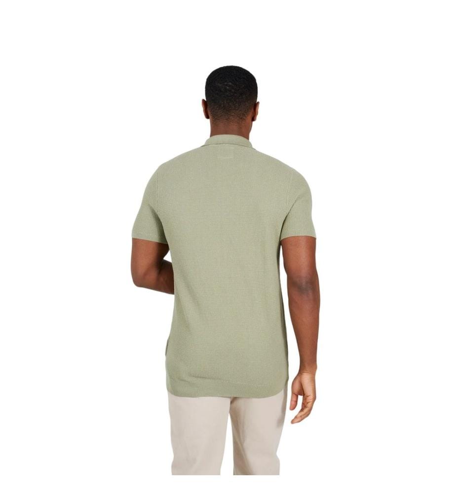 Brave Soul - Poloshirt für Herren, Knopfleiste mit drei Knöpfen, Jerseyware