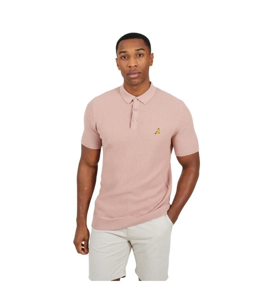 Brave Soul - Poloshirt für Herren, Knopfleiste mit drei Knöpfen, Jerseyware