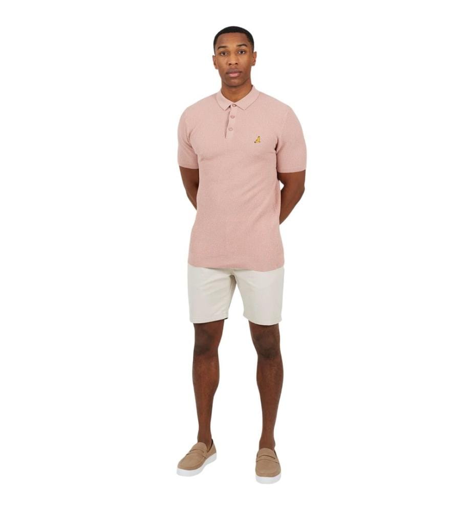 Brave Soul - Poloshirt für Herren, Knopfleiste mit drei Knöpfen, Jerseyware