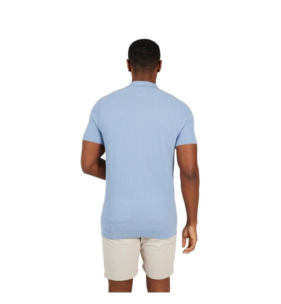 Brave Soul - Poloshirt für Herren, Knopfleiste mit drei Knöpfen, Jerseyware