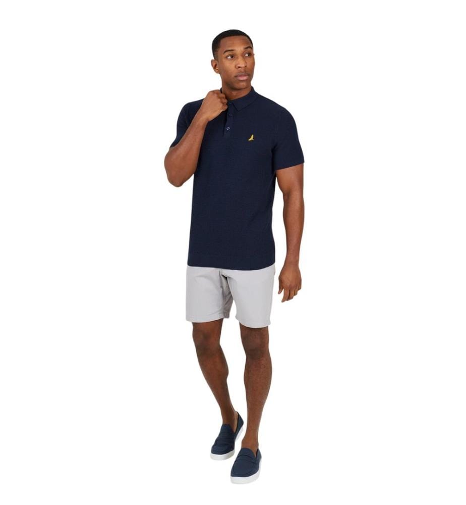 Brave Soul - Poloshirt für Herren, Knopfleiste mit drei Knöpfen, Jerseyware