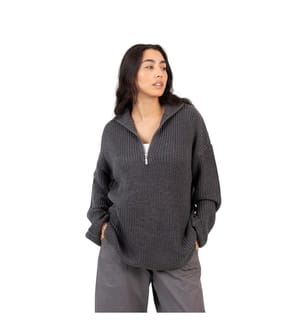 Brave Soul - Pullover für Damen, Reissverschluss