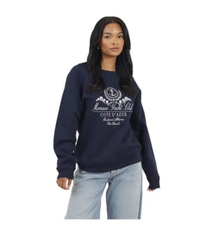 Brave Soul - "Monaco" Sweatshirt für Damen, Rundhalsausschnitt