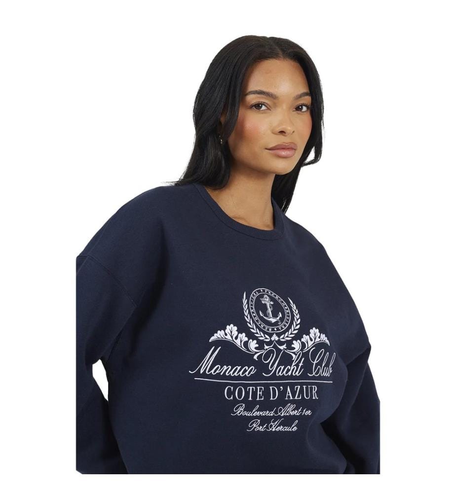 Brave Soul - "Monaco" Sweatshirt für Damen, Rundhalsausschnitt