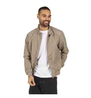Brave Soul - Harringtonjacke für Herren, Weiter Stehkragen