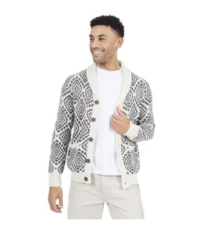 Brave Soul - Strickjacke für Herren, Schalkragen