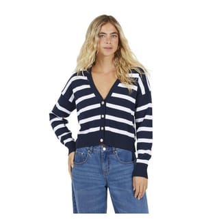 Brave Soul - Strickjacke für Damen, V-Ausschnitt