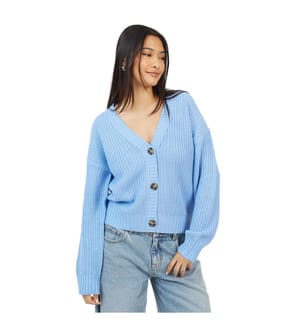 Brave Soul - Strickjacke für Damen, gerippt