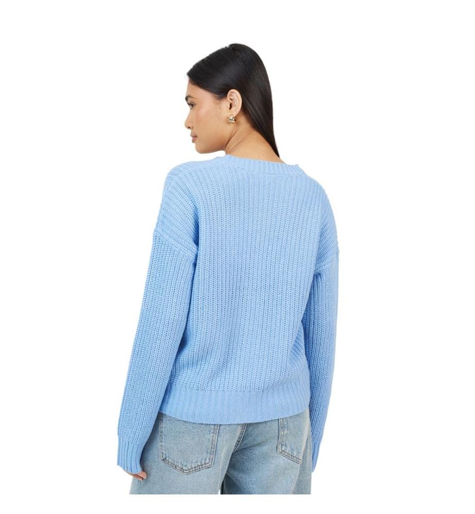 Brave Soul - Strickjacke für Damen, gerippt