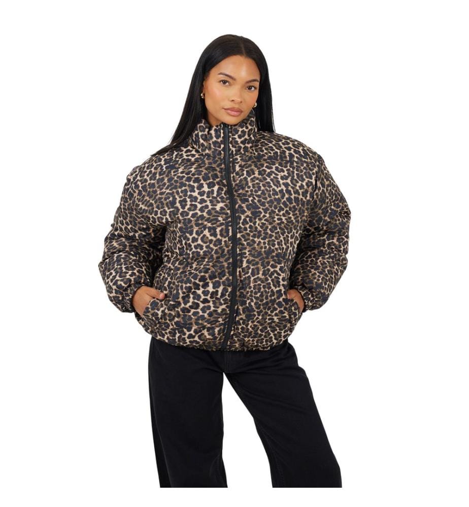 Brave Soul - Steppjacke für Damen, wendbar, Übergross