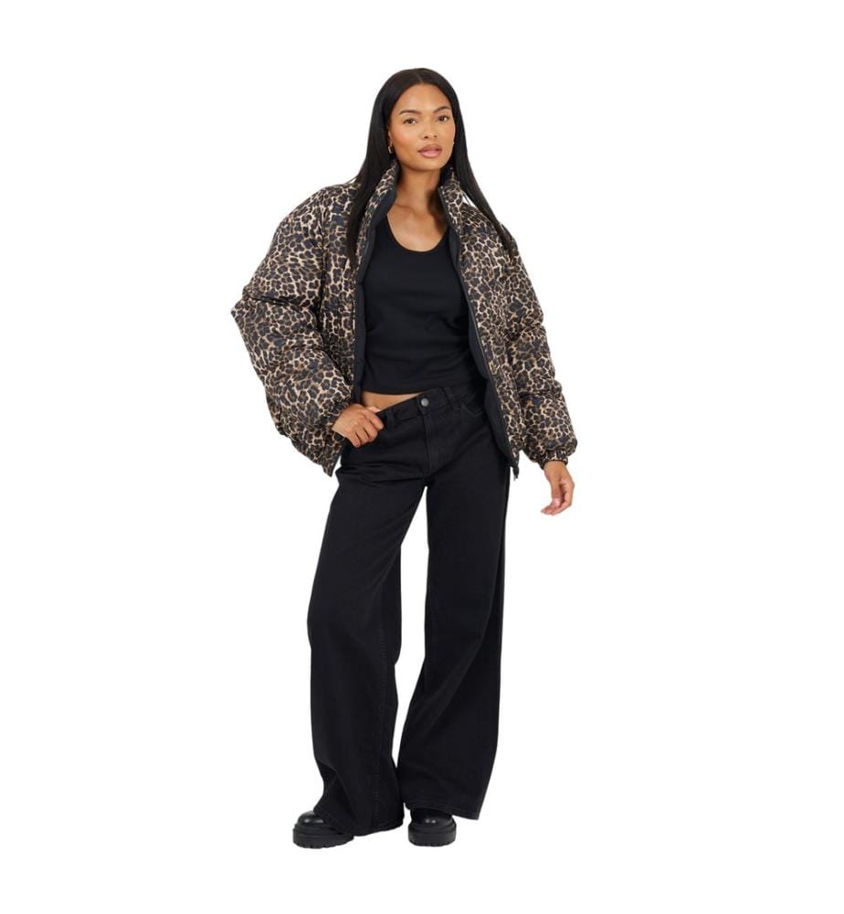 Brave Soul - Steppjacke für Damen, wendbar, Übergross